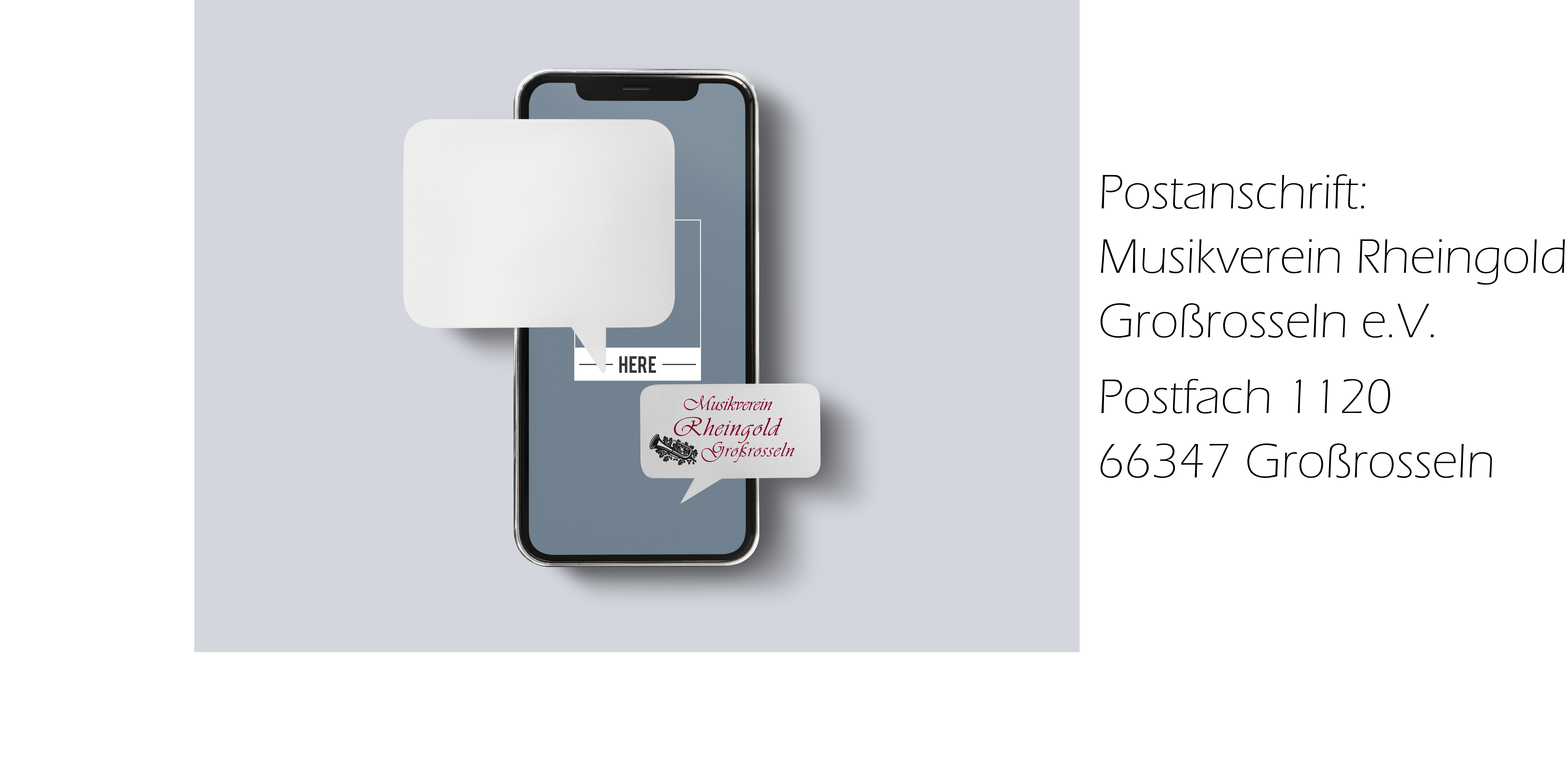 Musikverein Rheingold Großrosseln e.V. Postfach 1120 66347 Großrosseln